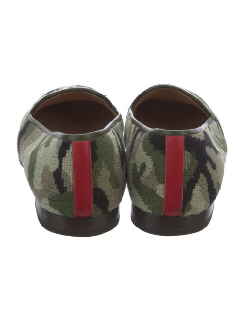 Stubbs & Wootton Camouflage Print Loafers