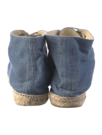 Stubbs & Wootton Denim Lace-Up Boots