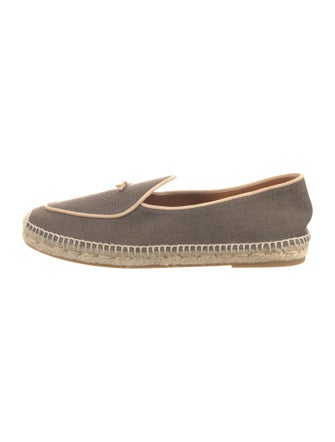 Stubbs & Wootton Canvas Striped Espadrilles