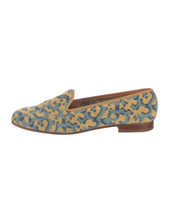 Stubbs & Wootton Patterned Loafers