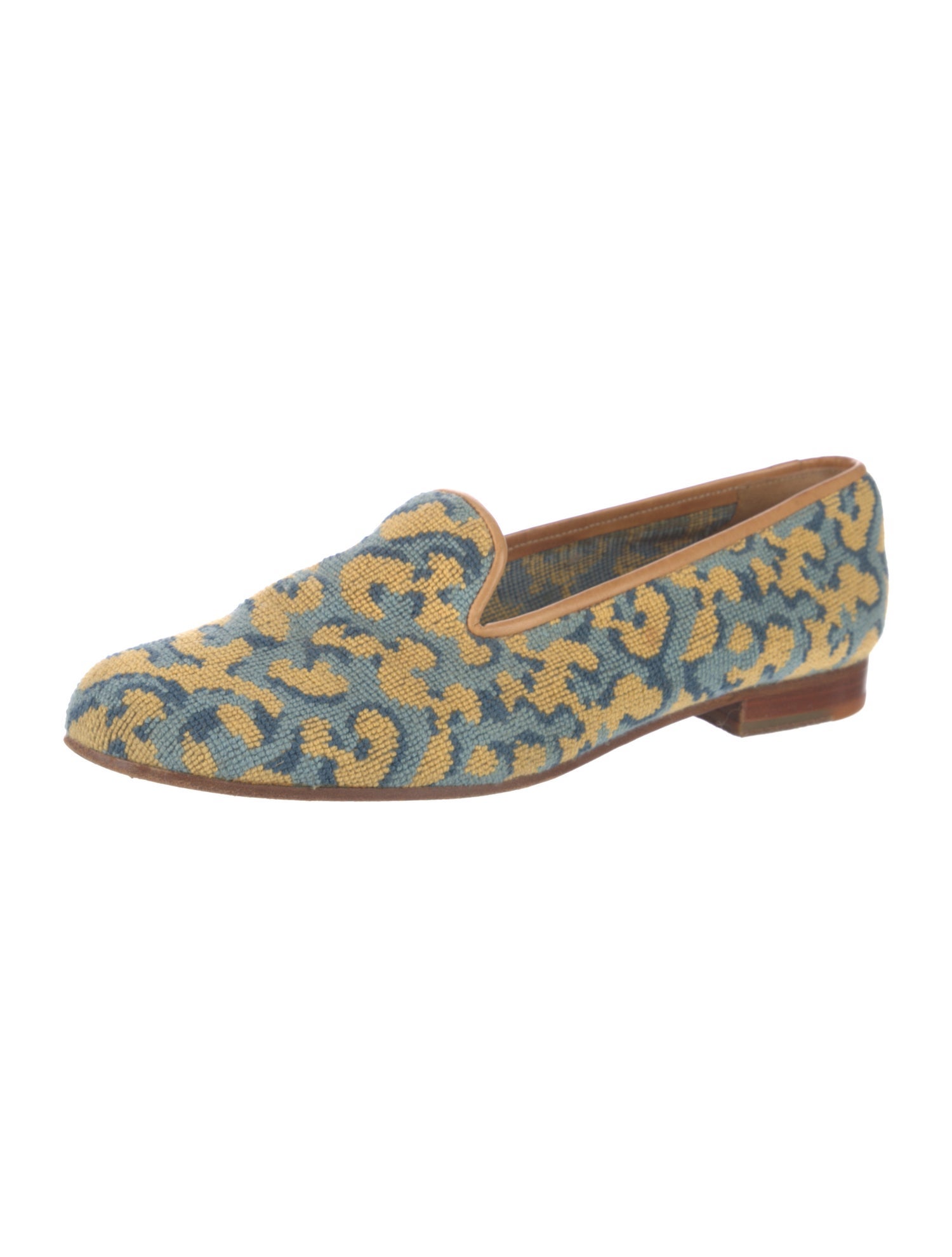 Stubbs & Wootton Patterned Loafers