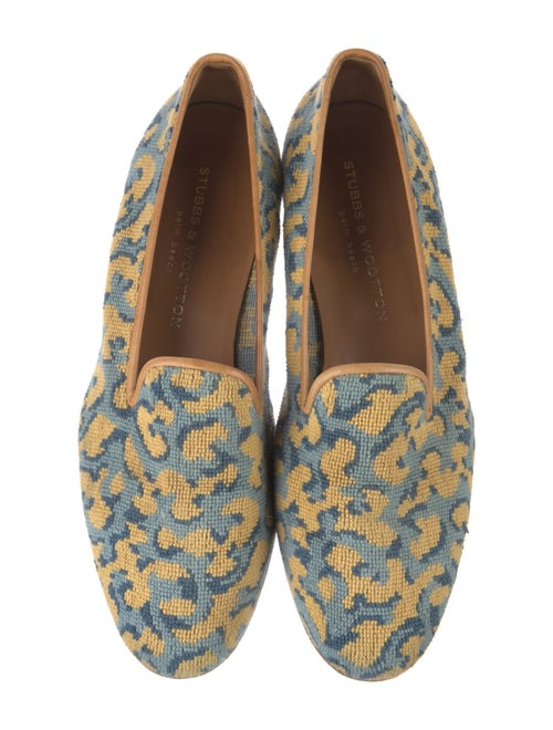Stubbs & Wootton Patterned Loafers
