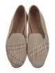 Stubbs & Wootton Canvas Embroidered Accent Loafers