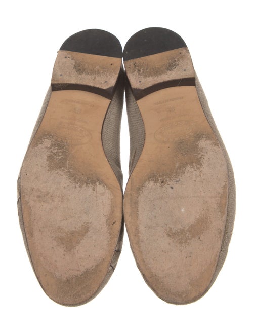 Stubbs & Wootton Canvas Embroidered Accent Loafers