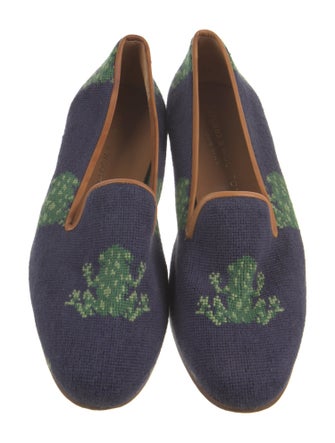 Stubbs & Wootton Printed Loafers