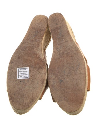 Stubbs & Wootton Leather Colorblock Pattern Espadrilles