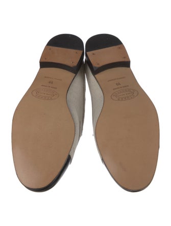 Stubbs & Wootton Canvas Colorblock Pattern Mules