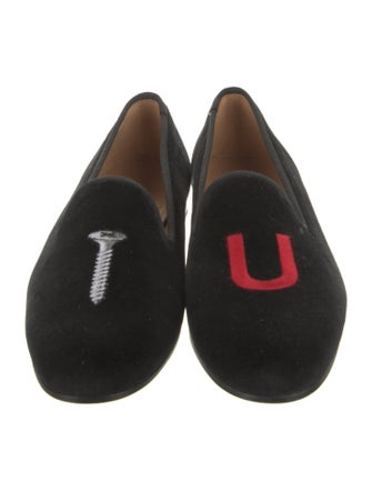 Stubbs & Wootton Velvet Loafers