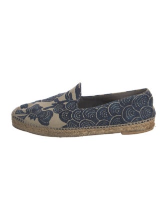 Stubbs & Wootton Canvas Printed Espadrilles