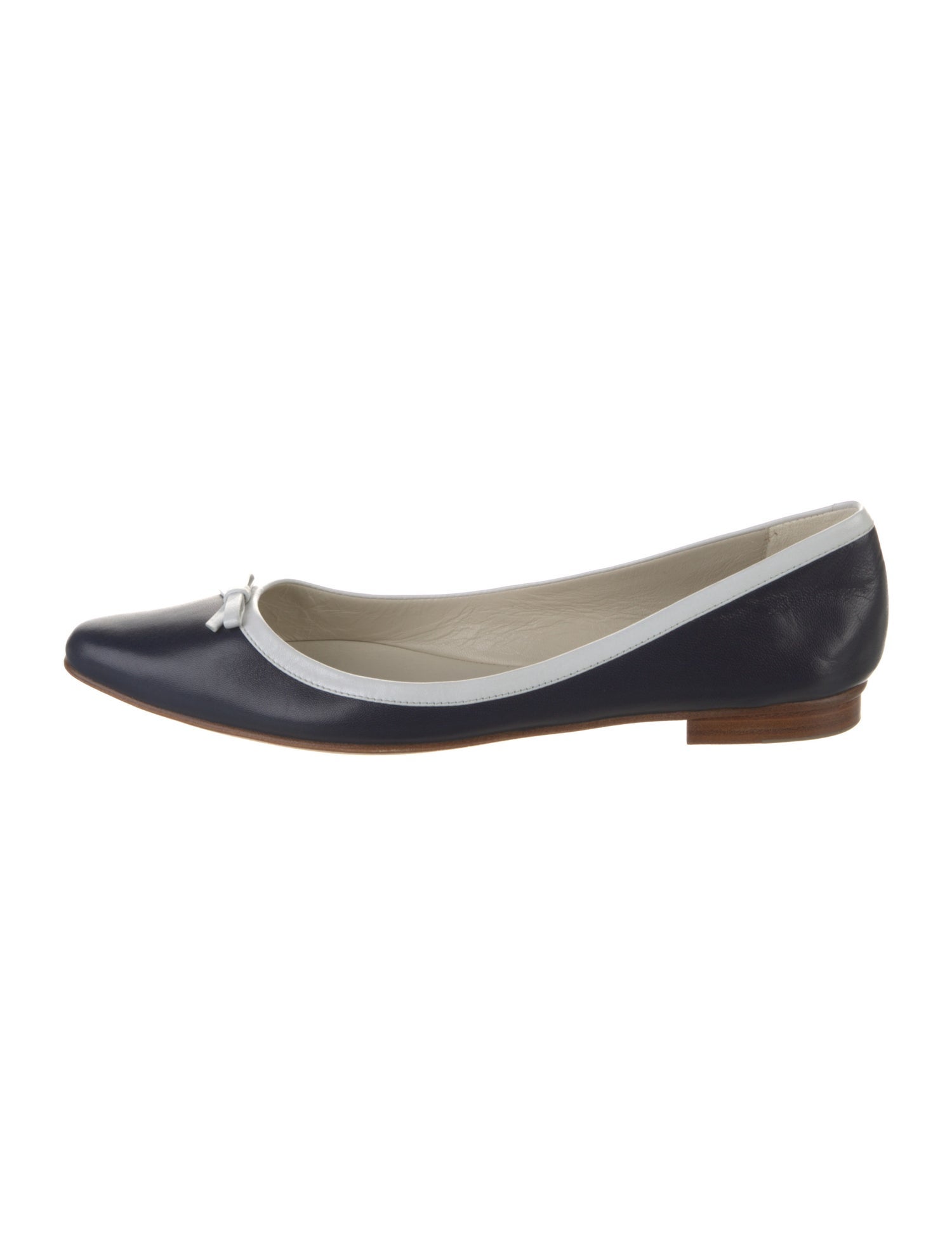 Stubbs & Wootton Leather Ballet Flats