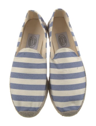 Stubbs & Wootton Canvas Striped Espadrilles