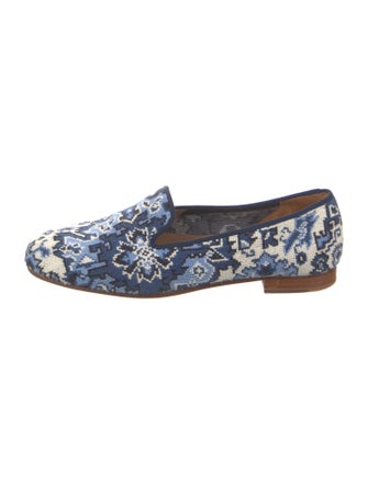 Stubbs & Wootton Patterned Loafers