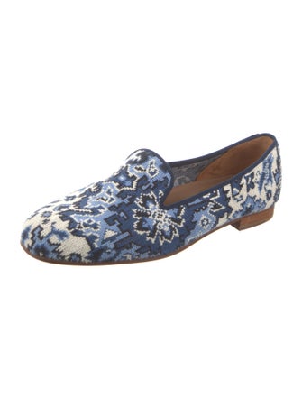 Stubbs & Wootton Patterned Loafers
