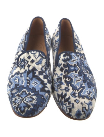 Stubbs & Wootton Patterned Loafers