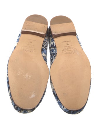 Stubbs & Wootton Patterned Loafers