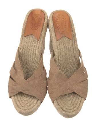 Stubbs & Wootton Raffia Braided Accents Espadrilles