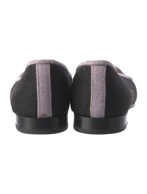 Stubbs & Wootton Canvas Embroidered Accent Loafers