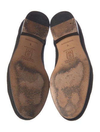 Stubbs & Wootton Canvas Embroidered Accent Loafers