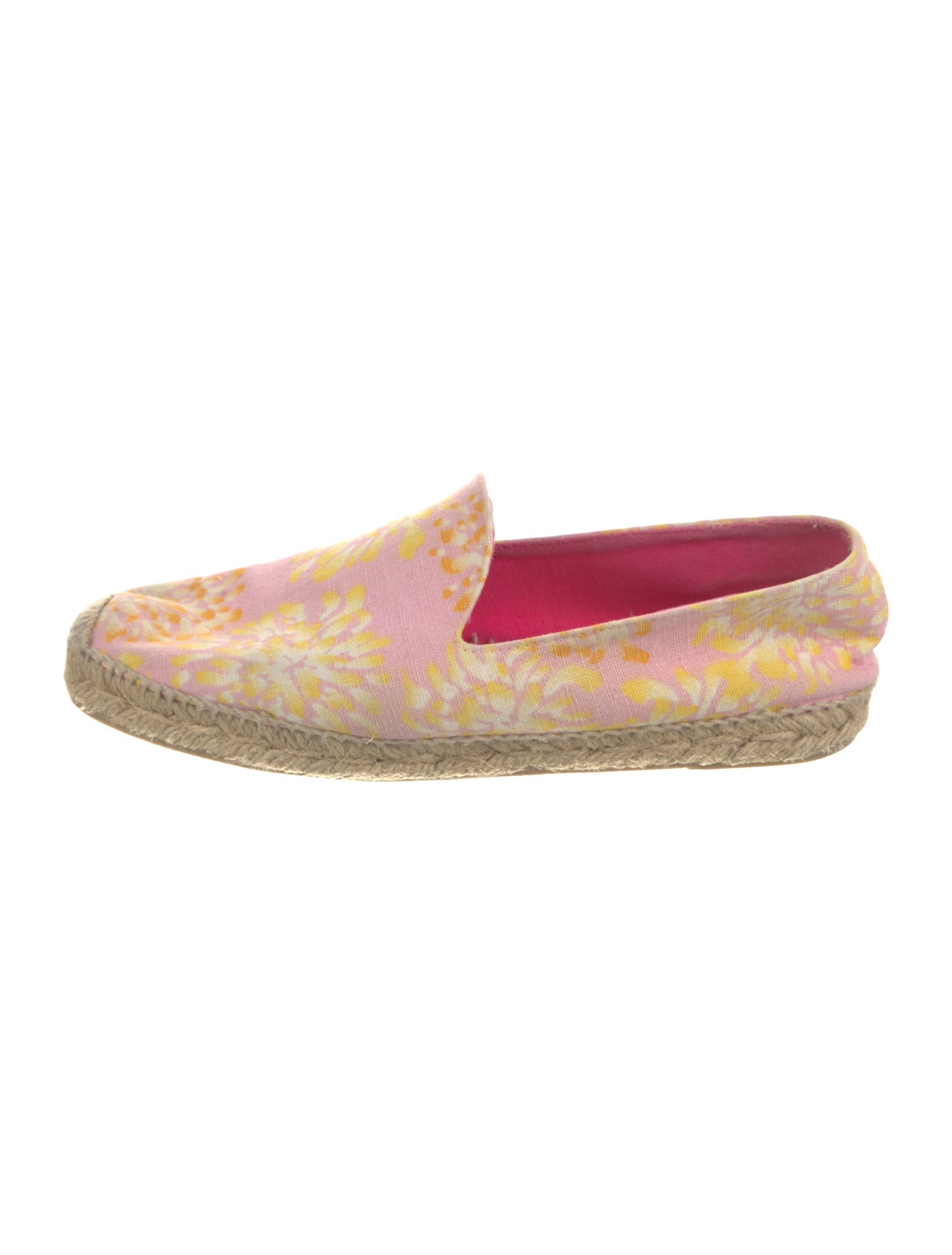 Stubbs & Wootton Canvas Floral Print Espadrilles