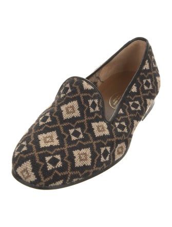 Stubbs & Wootton Patterned Loafers