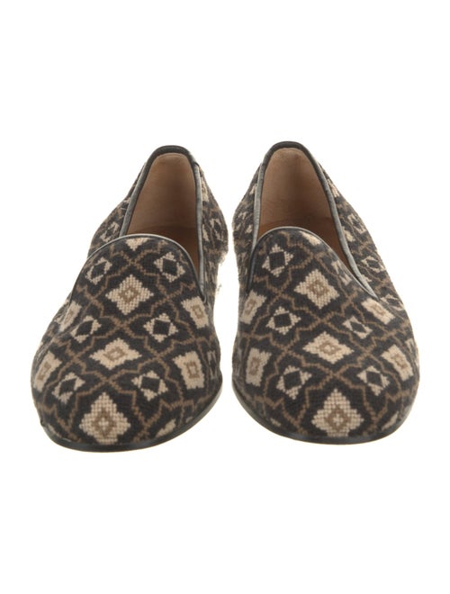 Stubbs & Wootton Patterned Loafers