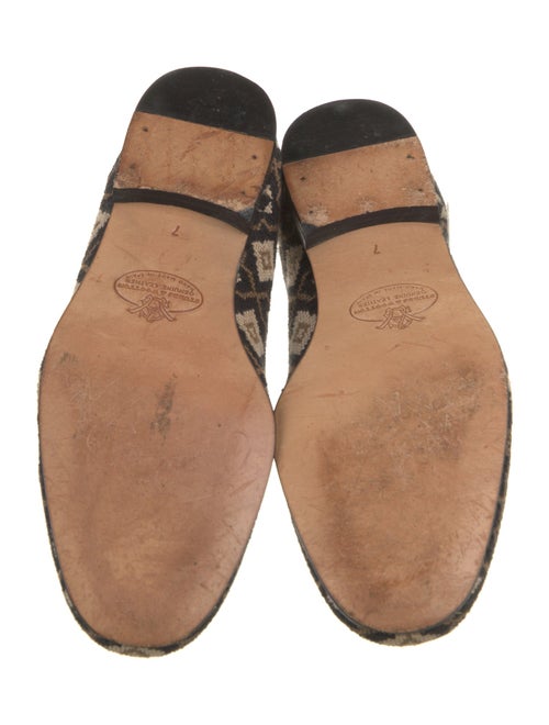 Stubbs & Wootton Patterned Loafers