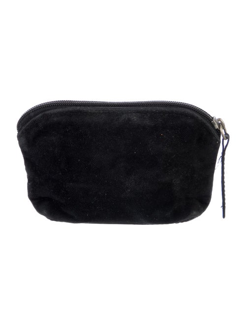 Stubbs & Wootton Suede Graphic Print Pouch