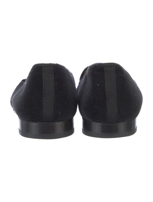 Stubbs & Wootton Velvet Graphic Print Loafers