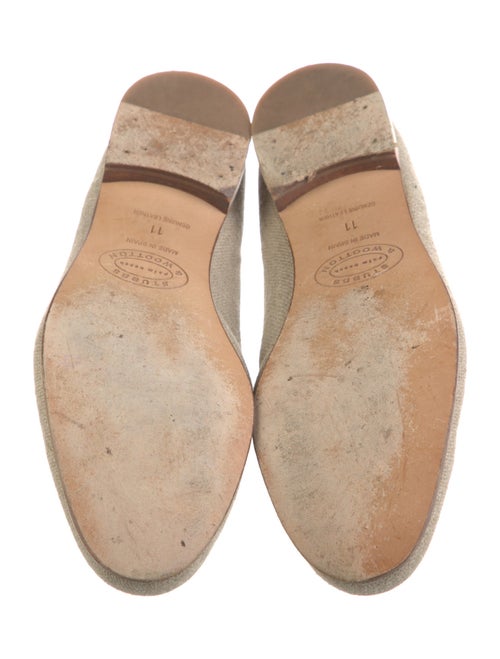 Stubbs & Wootton Canvas Graphic Print Loafers