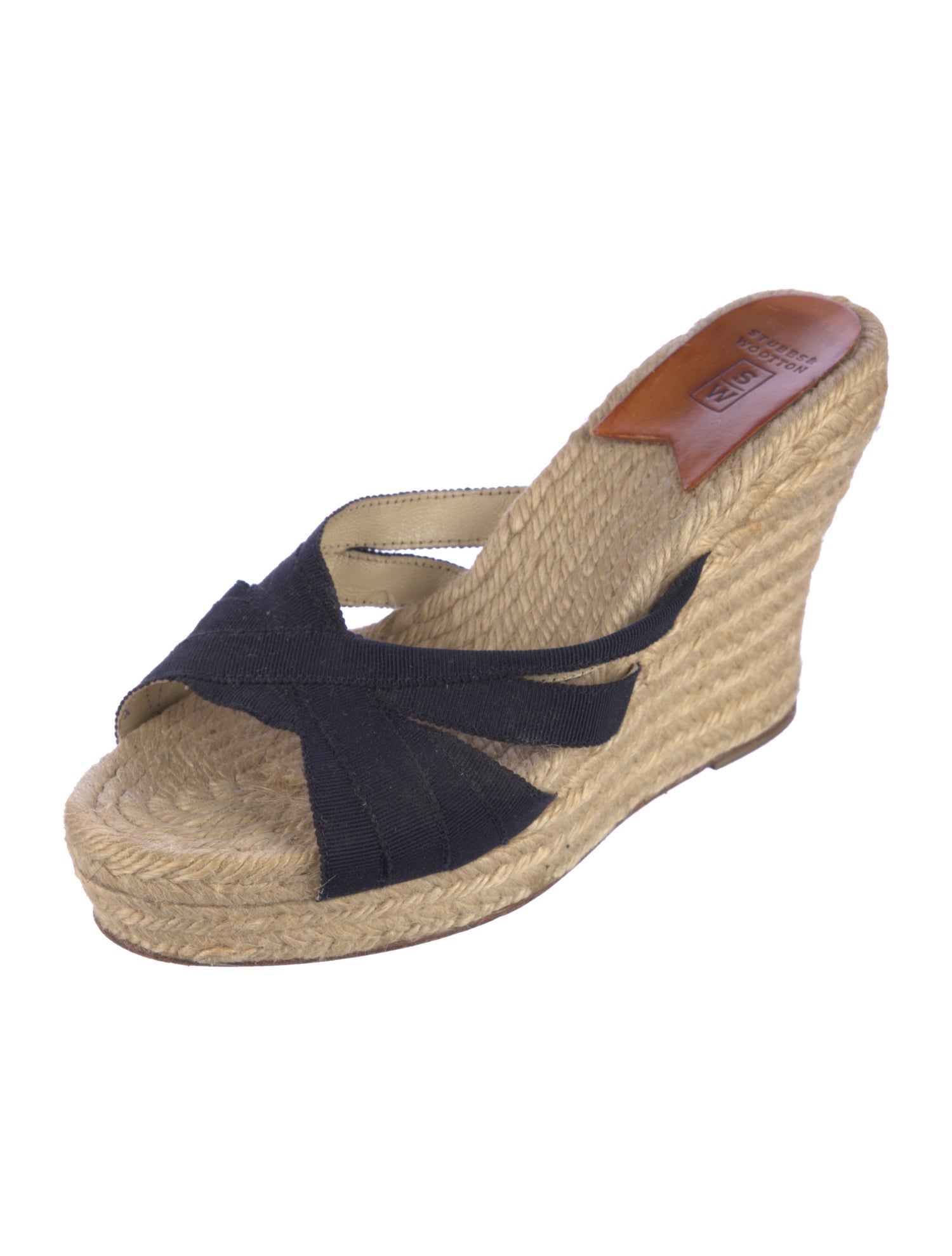 Stubbs & Wootton Jute Cutout Accent Espadrilles