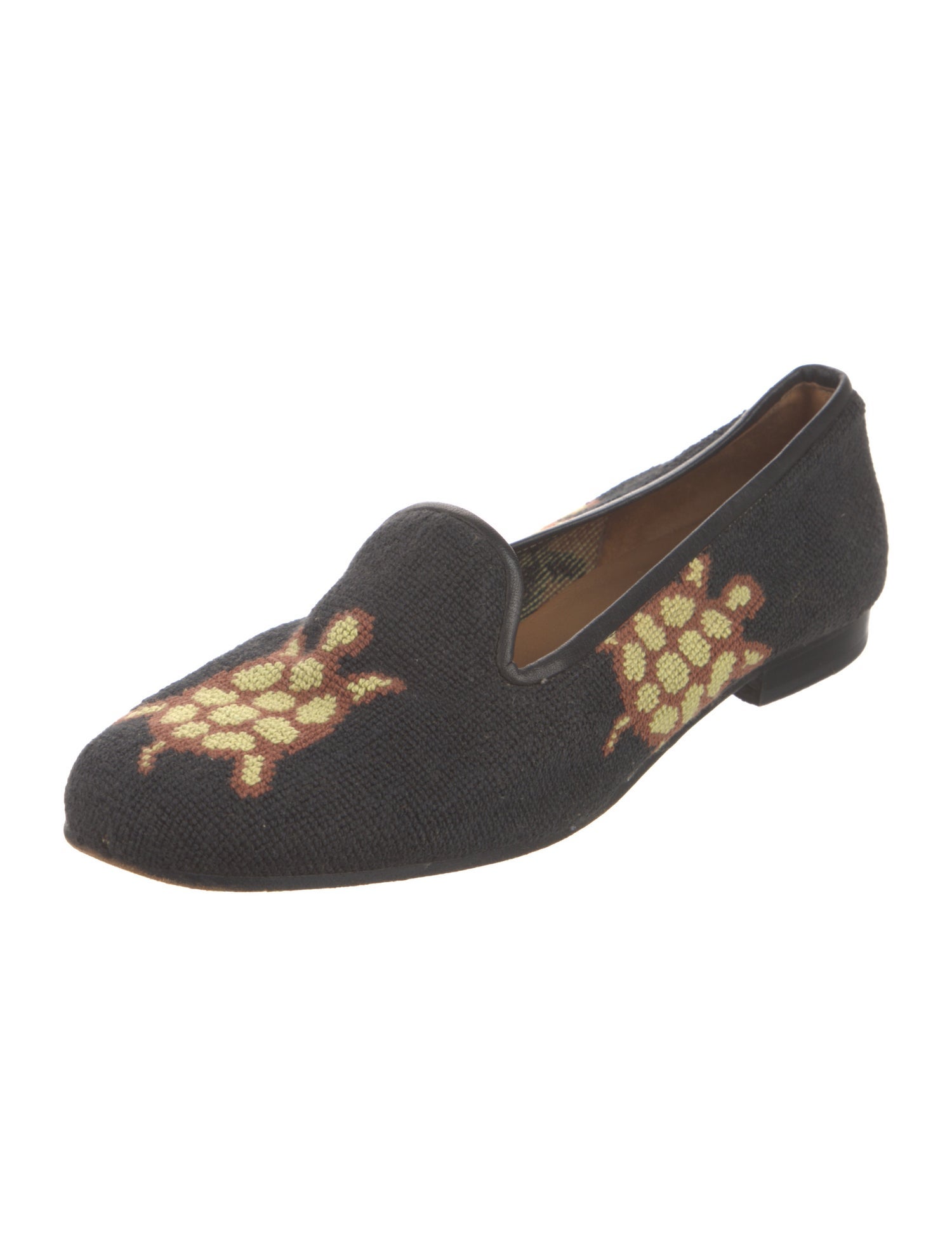 Stubbs & Wootton Printed Loafers