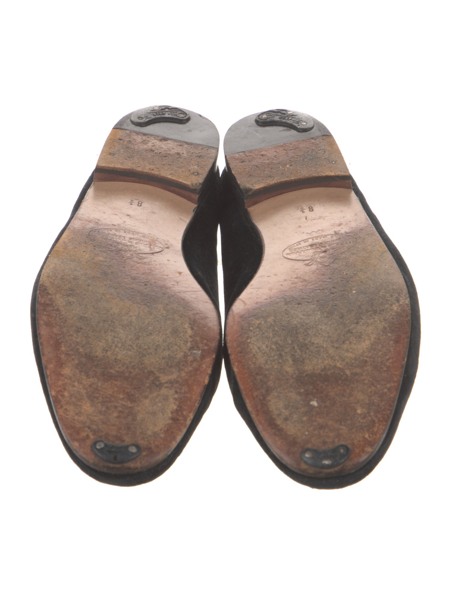 Stubbs & Wootton Velvet Embroidered Accent Loafers