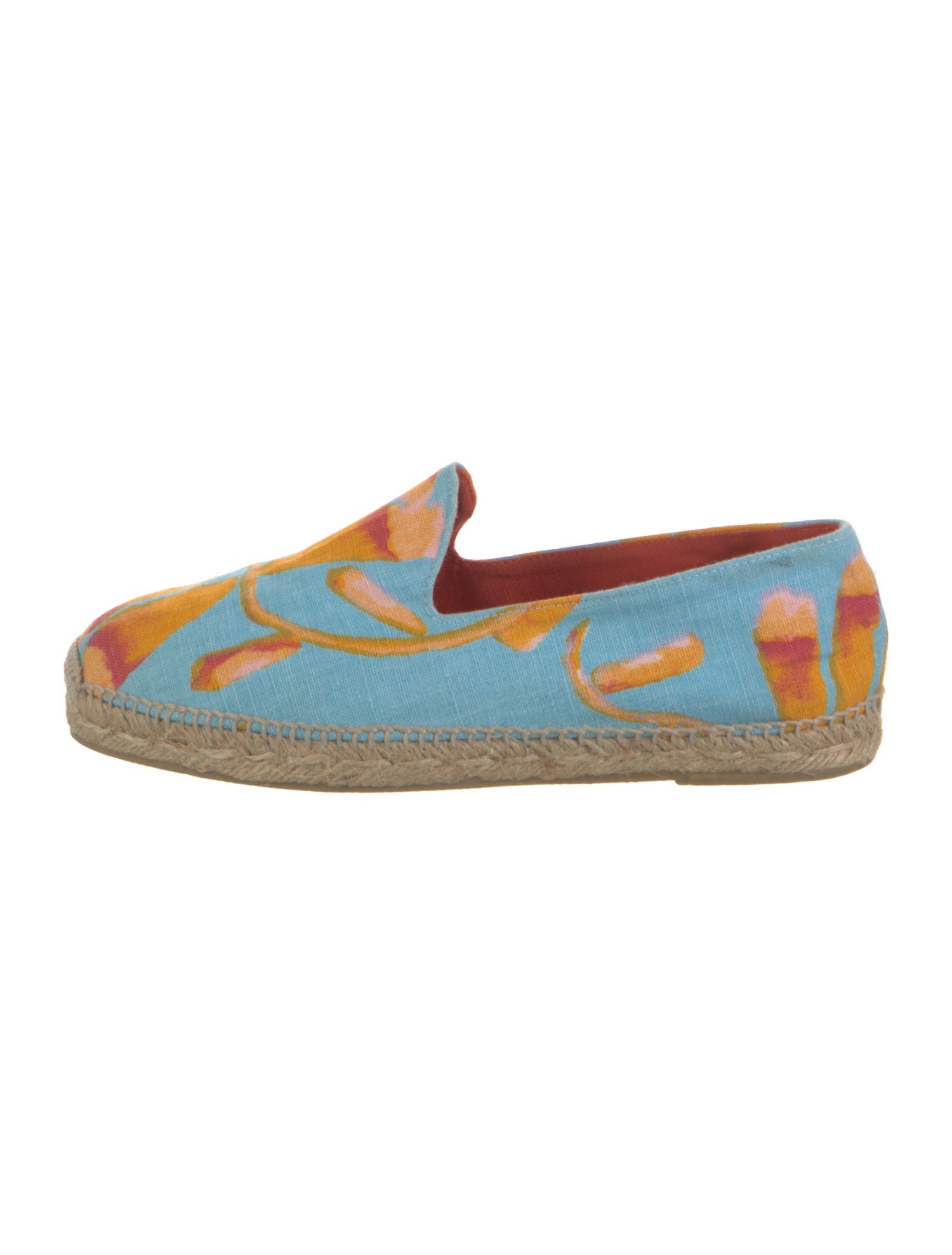 Stubbs & Wootton Canvas Printed Espadrilles