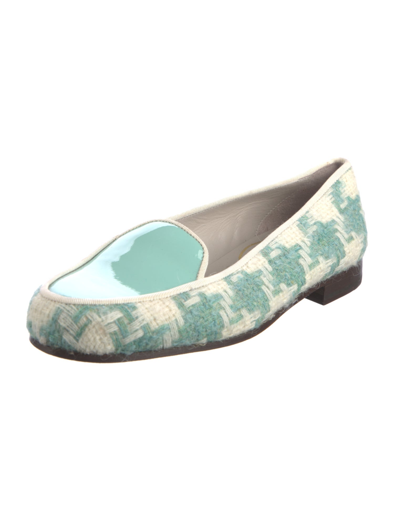 Stubbs & Wootton Tweed Printed Loafers