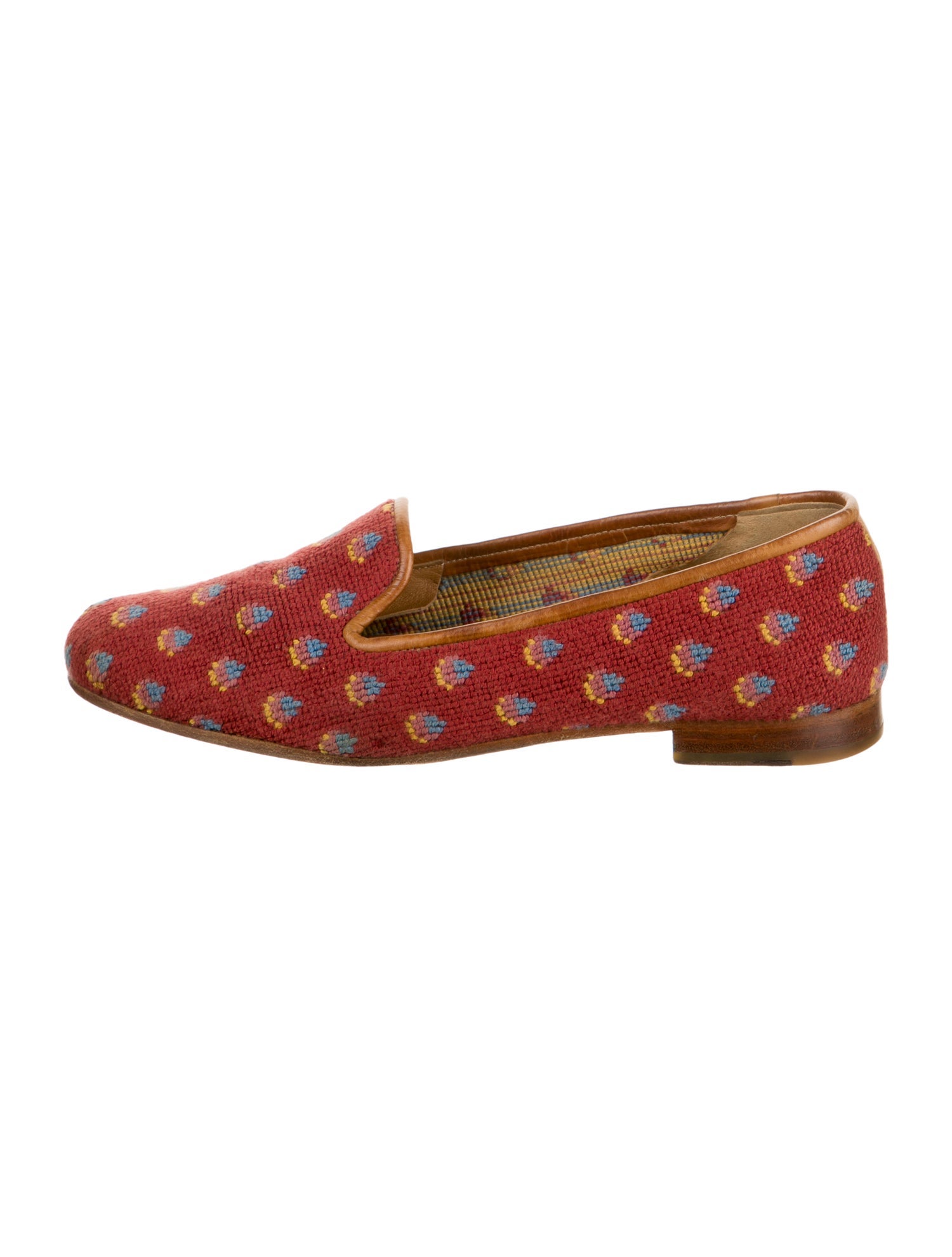 Stubbs & Wootton Printed Loafers