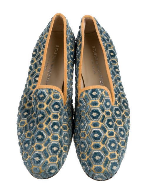 Stubbs & Wootton Printed Loafers