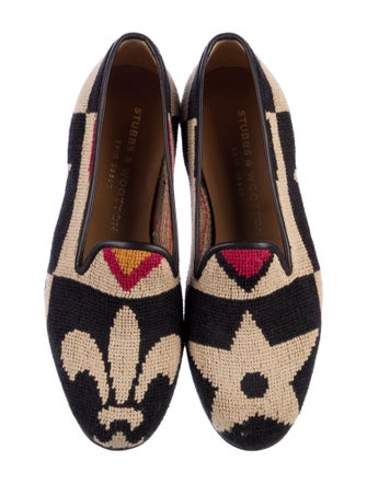 Stubbs & Wootton Printed Loafers