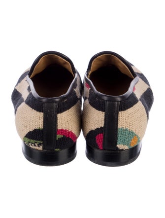 Stubbs & Wootton Printed Loafers