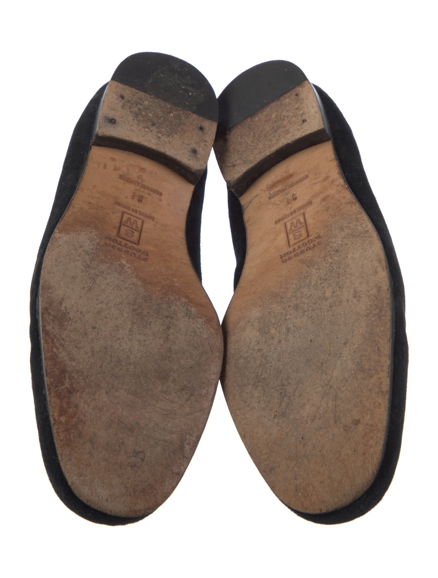 Stubbs & Wootton Velvet Embroidered Accent Loafers