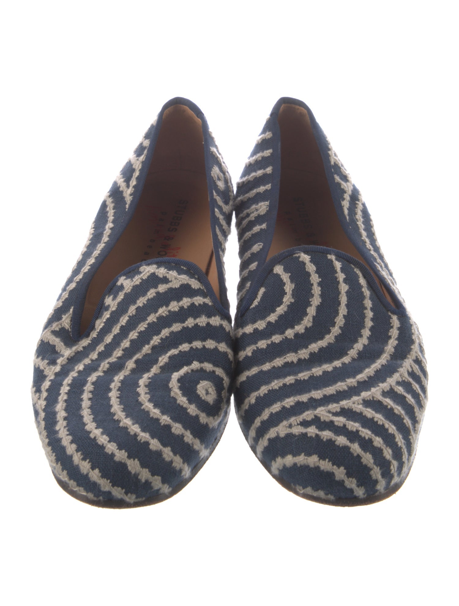 Stubbs & Wootton Printed Loafers