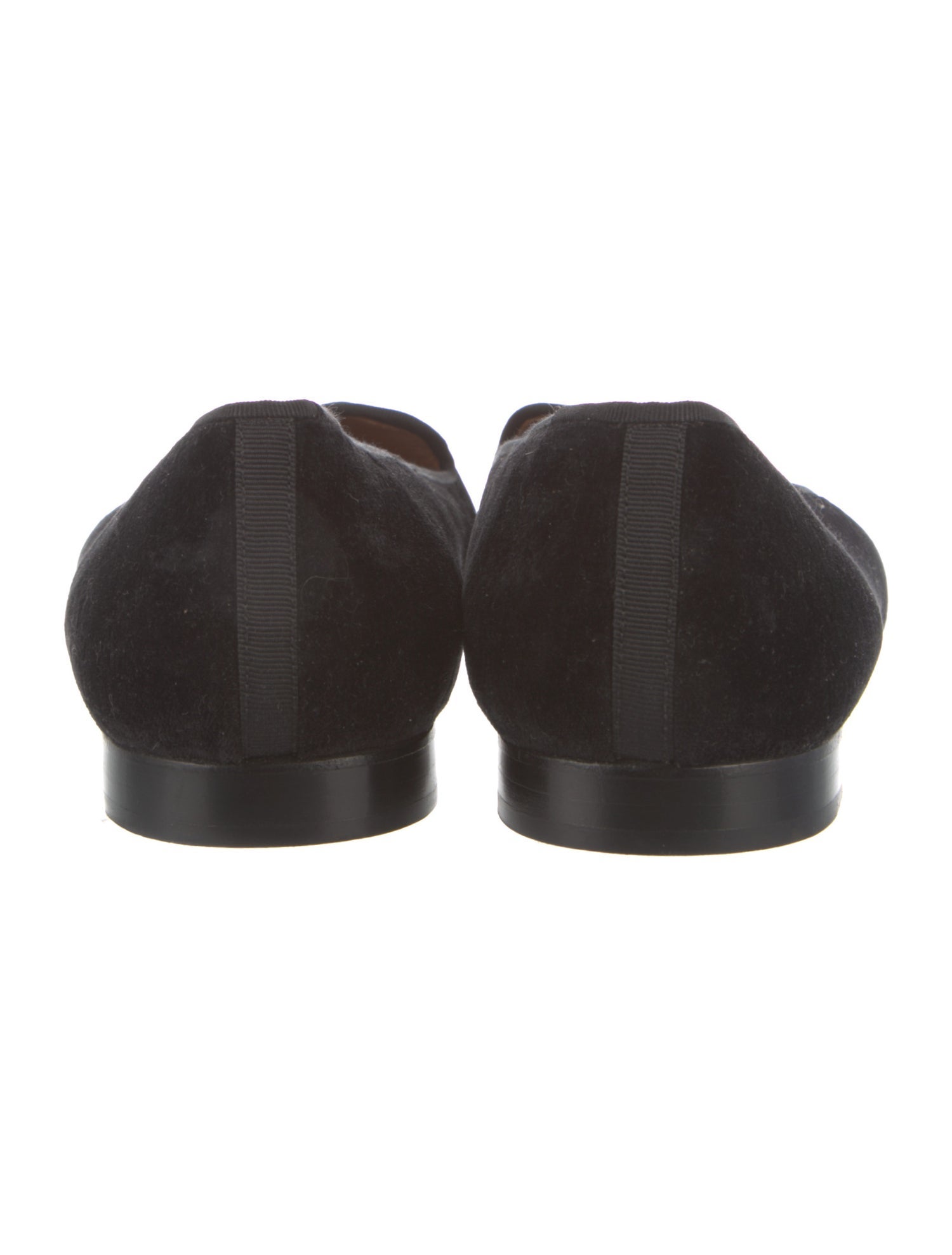 Stubbs & Wootton Velvet Embroidered Accent Loafers