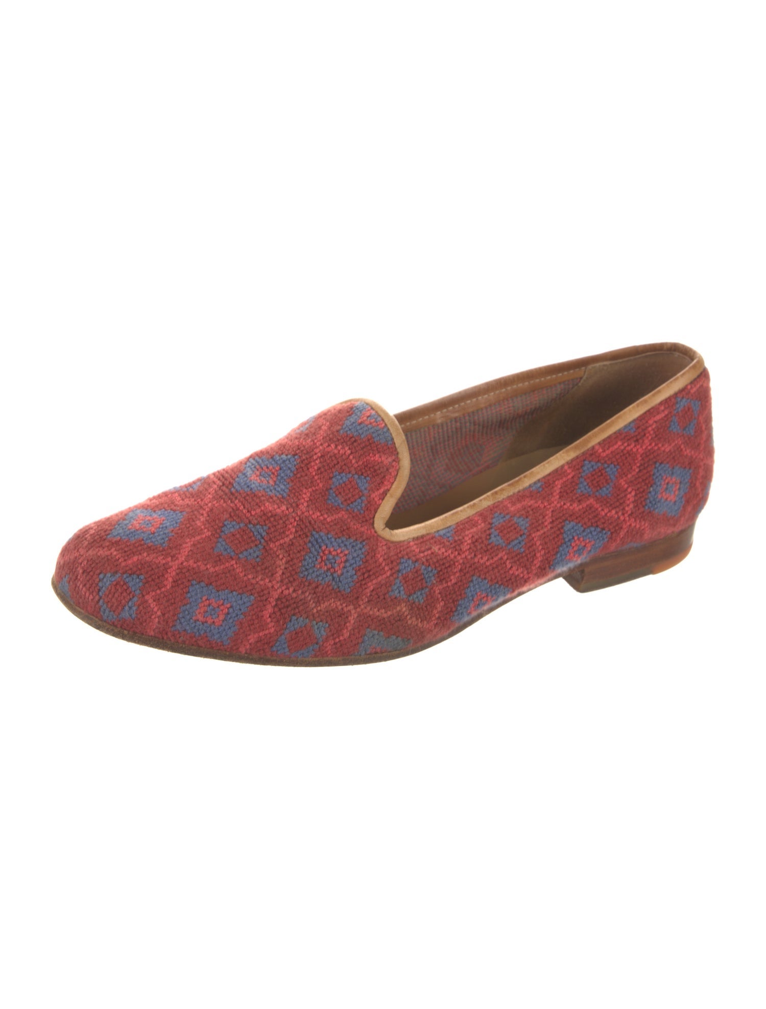 Stubbs & Wootton Printed Loafers