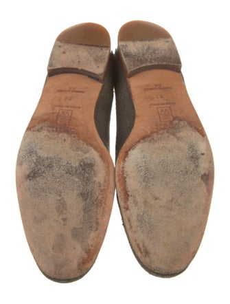 Stubbs & Wootton Canvas Graphic Print Loafers