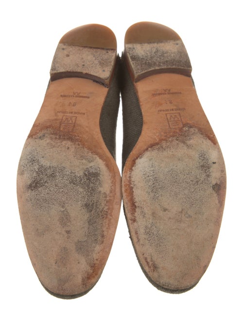 Stubbs & Wootton Canvas Graphic Print Loafers