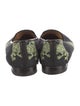 Stubbs & Wootton Printed Leather Trim Embellishment Loafers