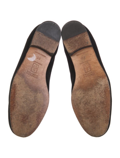 Stubbs & Wootton Velvet Embroidered Accent Loafers