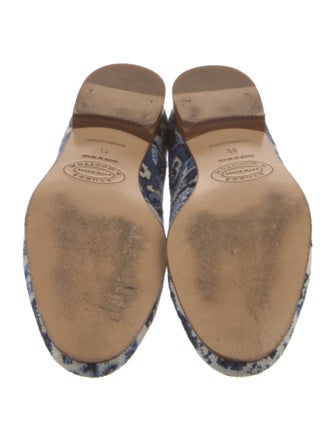 Stubbs & Wootton Canvas Printed Loafers