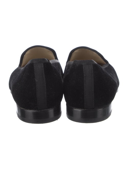 Stubbs & Wootton Velvet Printed Loafers