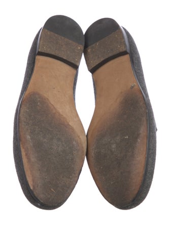 Stubbs & Wootton Wool Embroidered Accent Loafers