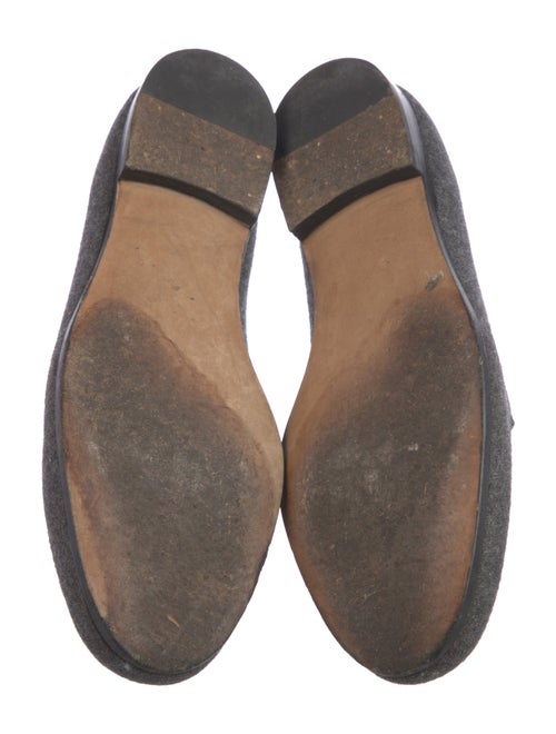 Stubbs & Wootton Wool Embroidered Accent Loafers